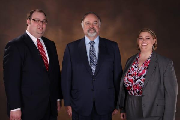 From L to R: Justin, Gary, and Jennifer Lackey