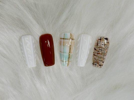 Nail designs for fall !!