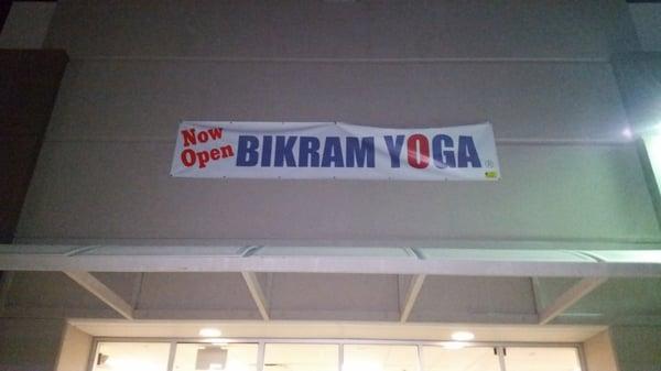 So excited tried new hot yoga studio.