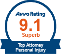 Top rated attorney by AVVO