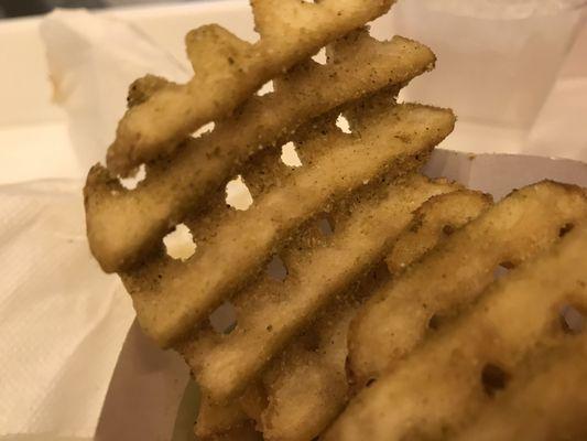 Jalapeño seasoned waffle fries