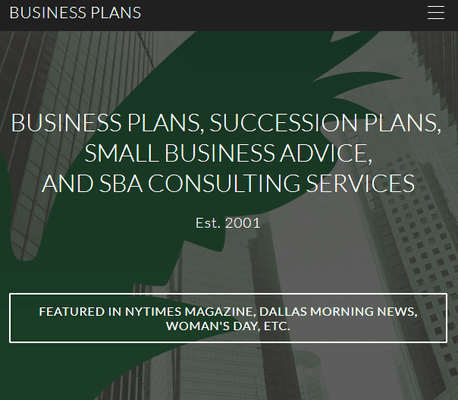 MCBUSINESSPLANS YELP. SBA Investor Ready Business Plans and consulting for business owners, veterans, women, etc.