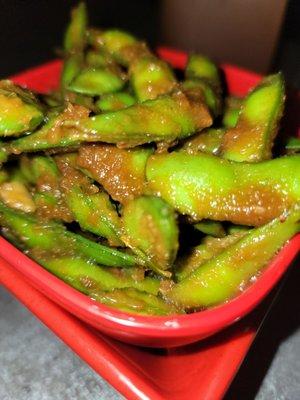 Garlic Edamame