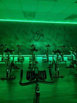 Spinning Instructor view