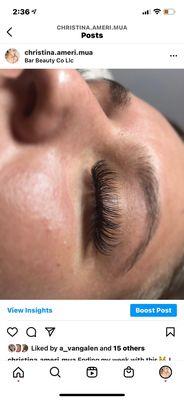 Eyelash extensions