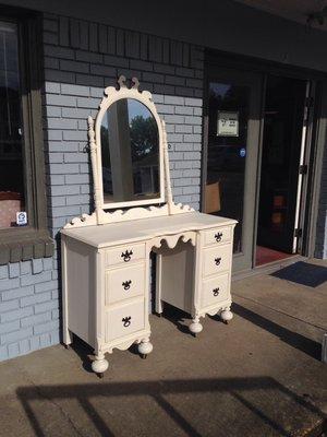 Vintage Vanity and Mirror