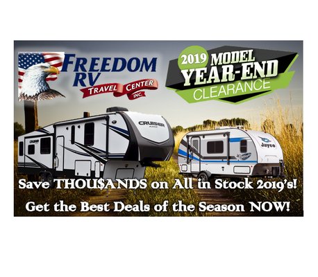 2019 Model Year-End Clearance Sale