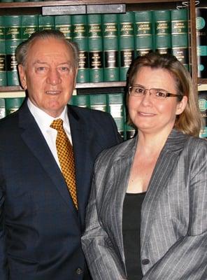 The father and daughter team at DORRITY LAW OFFICE