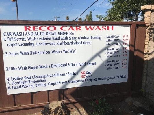 Car wash full service