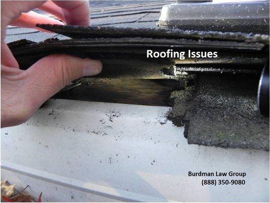 Roof Issues Leak Rot Water HOA Home Legal Law Attorney Burdman San Diego Orange County Construction