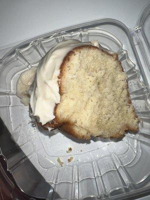 Vanilla pound cake