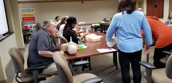 CPR/AED and First Aid training