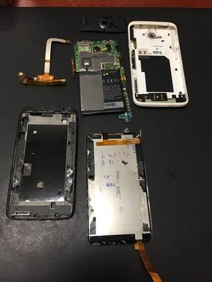 Htc One X lcd screen repair