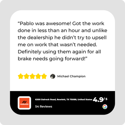 Brake Repair Review