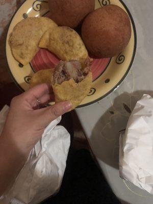 Empanada came exactly like this- is this a joke?