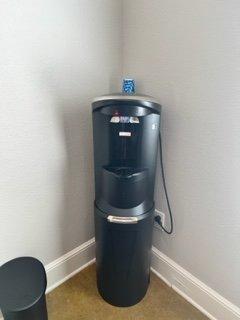 Water dispenser for clients