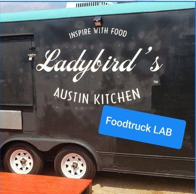 Our new Food Lab! #LadybirdsAustinKitchen #byChefDemmerick #AirportTx