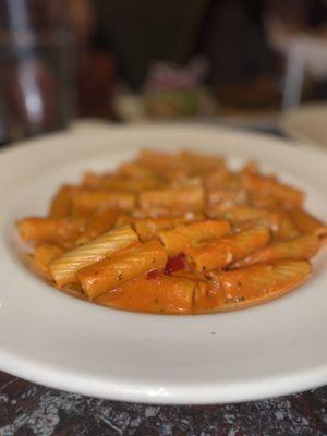 Spicy Vodka Rigatoni