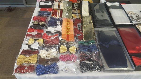 Men's Bow ties are so in today!