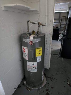 Water heater I installation