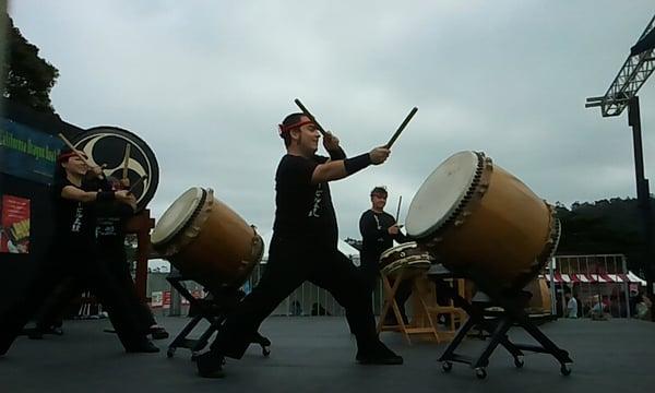 Taiko drumming