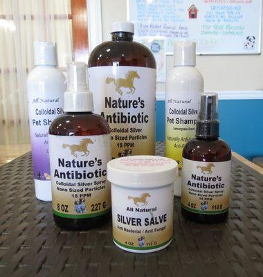 New!  Colloidal silver!  Holistic remedy for skin and ear problems!