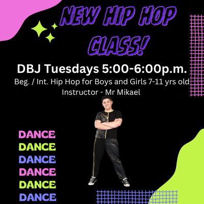 New Hip Hop class for beginners/ intermediate level dancers!