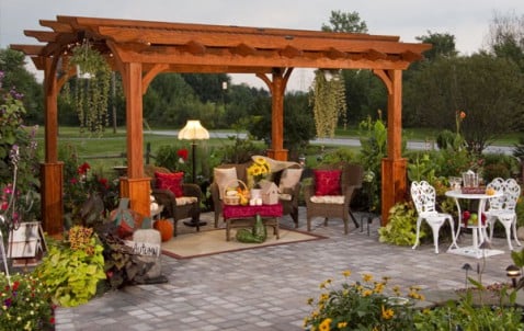 J&L Amish Depot Pergola