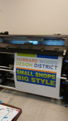 Our 54 Inch Large Format HP Latex printer