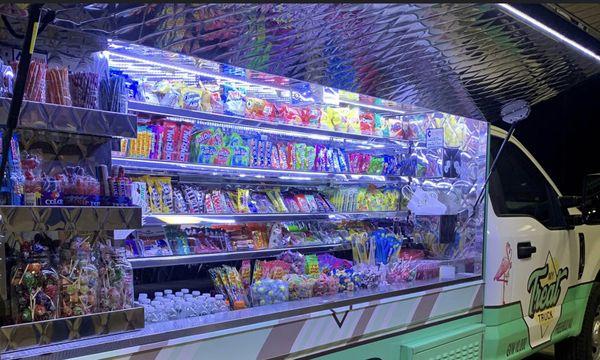 Candy truck business in Justin Texas