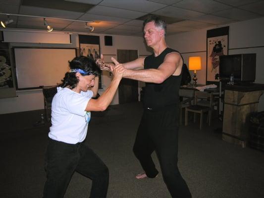 Marie testing Ted in 'Iron Shirt'