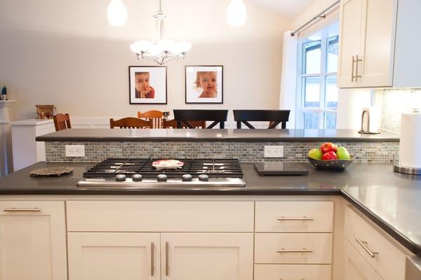 Kitchen remodel for a home in the Bridle Trails neighborhood in Bellevue.