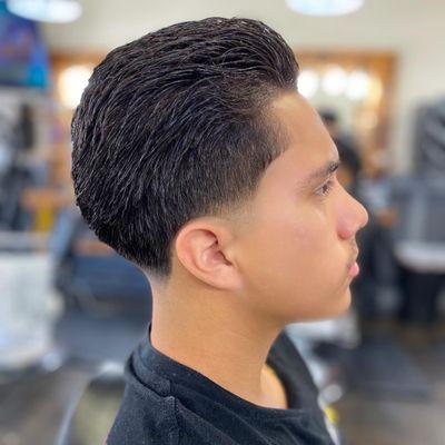 Taper slick back