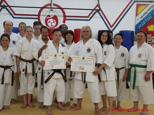 Traditional Okinawan Goju-Ryu Karate where Rank and Titles are earned. Not given.