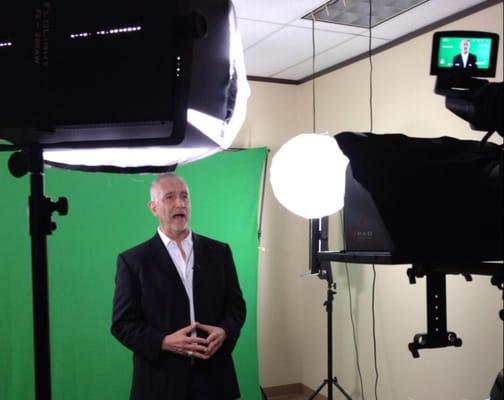 One of our favorite clients, Gary, addressing the camera in an impromptu video