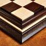 SIGNATURE CONTEMPORARY II Chessboard - AFRICAN PALISANDER / CURLY MAPLE