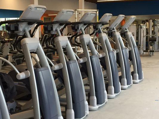 Our new cardio equipment is coming in as we prepare to reopen October 31, 2016