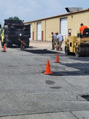 more patching of potholes