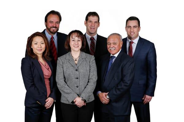 From top left: James Gardner, Richard Breglia, Kraig Binick  Sarah Huo, Monica Sciacca , Max Gomez