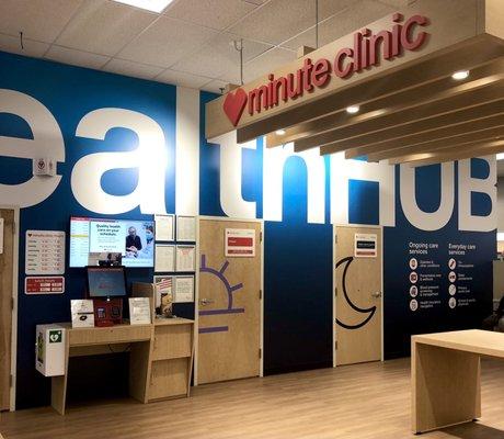 Health Hub minute clinic