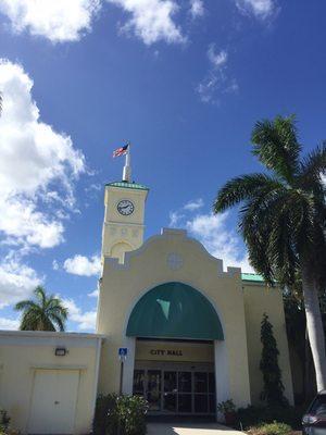 Deerfield Beach City Hall.