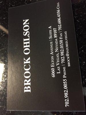 Brock Ohlson Injury Lawyers