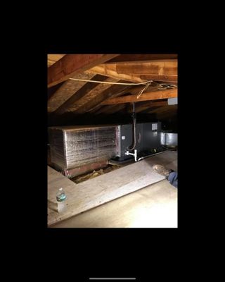 Air Handler Attic