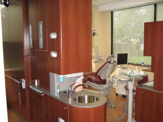 All of our treatment & hygiene rooms offer a beautiful & relaxing view.