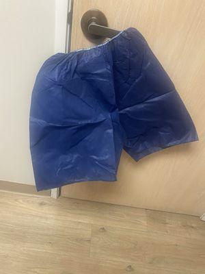 Big blue shorts aka pup tent