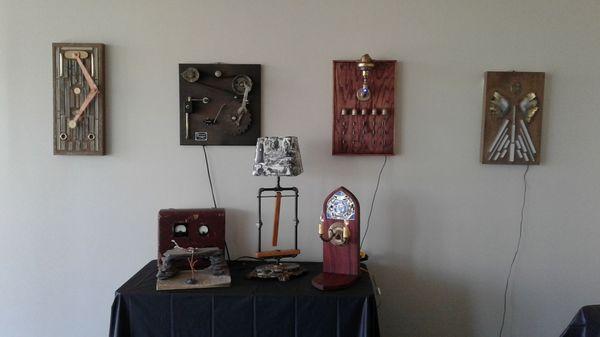 Some of Thornburg's pieces.