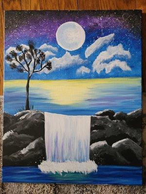 My first real painting!