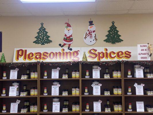 Over 40 blends of seasonings to select from.