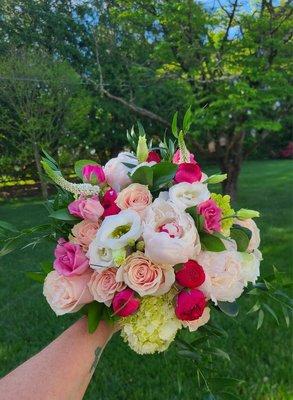 Spring wedding bouquet!