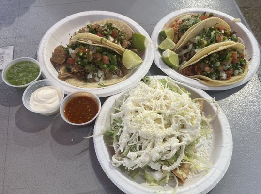 Flautas and tacos